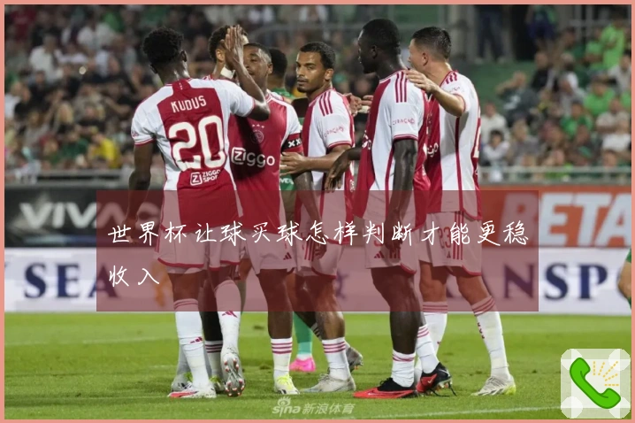 世界杯让球买球怎样判断才能更稳收入