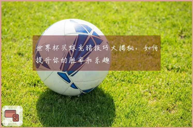 世界杯买球竞猜技巧大揭秘，如何提升你的胜率和乐趣